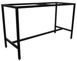 BARCELONA BAR FRAME 1800MM 1050H - BLK