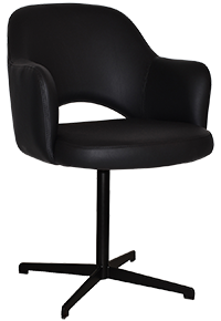 ALBURY ARM CHAIR BLADE BLACK 