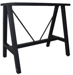 BAR A FRAME 1200MM 1050H - BLACK