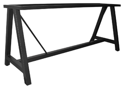 BAR A FRAME 1800MM 900H - BLACK