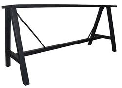 BAR A FRAME 2100MM 1050H - BLACK