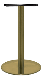 ROME TABLE BASE 730H BRASS