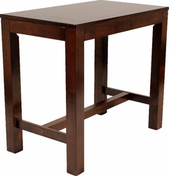 CHUNK BAR TABLE 1200MM 1050H WALNUT