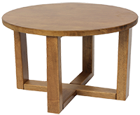 CHUNK COFFEE TABLE 700MM LIGHTOAK