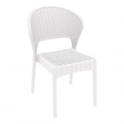 resin-rattan-outdoor-daytona-chair-white-front-side