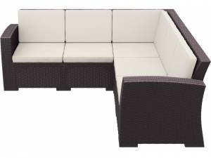002 ml corner sofa 3x2 brown sidek24snT