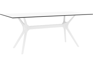 007 ibiza table 180 white front sideqd-83R