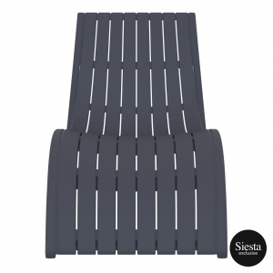 101303 outdoor-polypropylene-slim-sunlounger-darkgrey-front