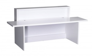 5-0 Reception Counter (WHITE)