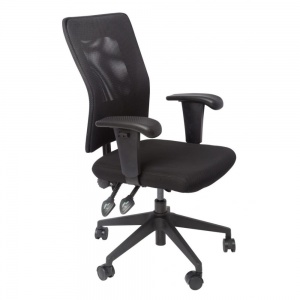 Medium Mesh Operator Chair - Black