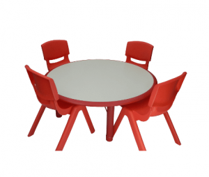 Bella Round Height Adjustable Table
