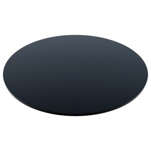 Compact-Laminate-Top-Round-Black