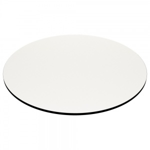 Compact-Laminate-Top-Round-White