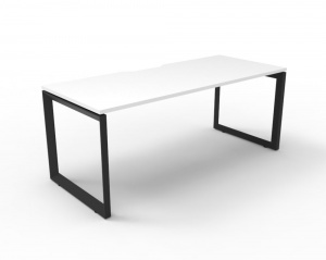 Deluxe Loop Leg Single Workstation