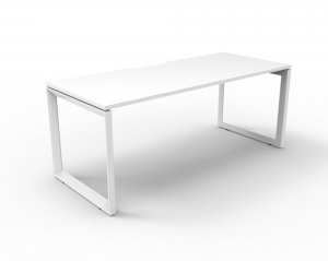 Deluxe Loop Leg Single Workstation