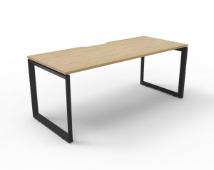 Deluxe Loop Leg Single Workstation