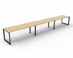 Deluxe Loop Leg Single Workstation