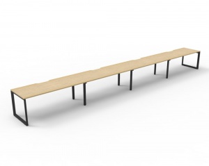 Deluxe Loop Leg Single Workstation