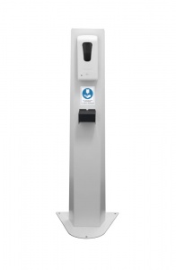 Hand Sanitiser Station - w Stand & Drip Tray