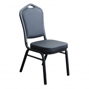 Function-Chair-Black-Vinyl-Black-Frame-Front-e1542246227248