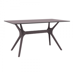 Ibiza-Table-Medium-140-Chocolate
