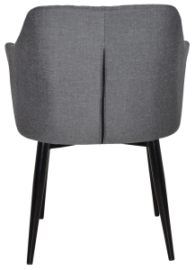 COOGEE ARM CHAIR METAL BLACK