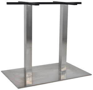 PRAGUE 800MM X 500MM S/S TABLE BASE 730H