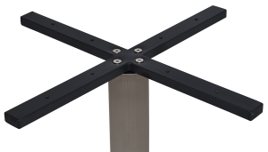 PRAGUE SQ 550MM S/S TABLE BASE 730H