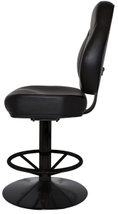 CAIRO GAMING STOOL DISC BLACK