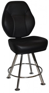 CAIRO GAMING STOOL 4LEG METAL S/S