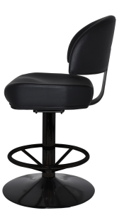 MACAU GAMING STOOL DISC BLACK