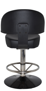 MACAU GAMING STOOL DISC POLISHED S/S