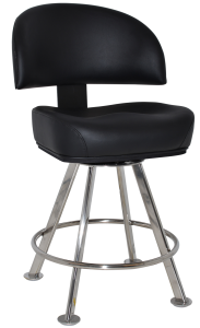 MACAU GAMING STOOL 4LEG METAL S/S