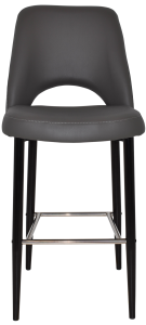 ALBURY SIDE STOOL 750MM - No Arms Metal