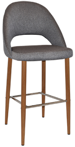 CHEVRON STOOL 750MM -  Timber Base