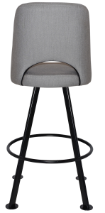 ALBURY CLUB SIDE STOOL 780MM - No Arms Metal Base
