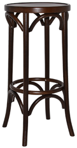FLORENCE STOOL 750MM WALNUT