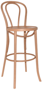 PRINCESS STOOL 750MM NATURAL