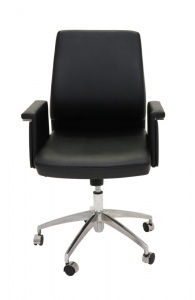 Pelle Medium Back Executive Chair