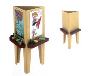 Jordan Three Sided Easel