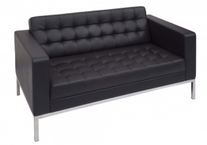 Venus Double Sofa Black