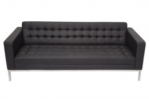 Venus Triple Sofa - Black