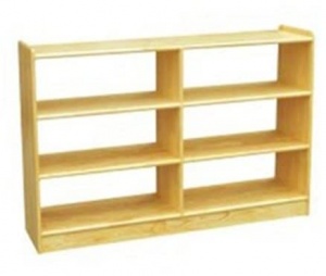 Woodland Classic Dual Sided Straight Shelves (6) – Natural