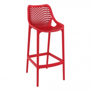original-siesta-air-barstool-75-red-front-side