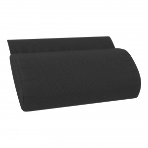 outdoor-polypropylene-slim-sunlounger-pillow-cushion-black-pillow-cushion