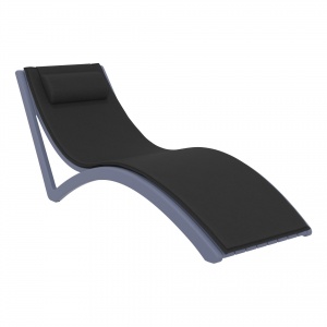outdoor-polypropylene-slim-sunlounger-pillow-cushion-darkgrey-black-front-side