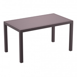 outdoor-resin-rattan-cafe-plastic-top-bali-table-140-brown-front-side
