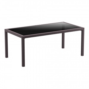outdoor-resin-rattan-dining-glass-top-tahiti-table-brown-front-side