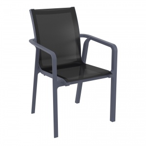 outdoor-seating-pacific-armchair-darkgrey-black-front-side
