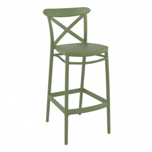 polypropylene-bar-cross-barstool-75-olive-green-front-side
